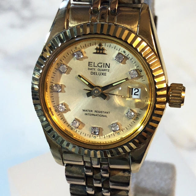 ELGIN - 【ELGIN】FK285 クォーツ腕時計 WH-1463の通販 by 在庫処分セール！SPHERE-TOKYO｜エルジンならラクマ