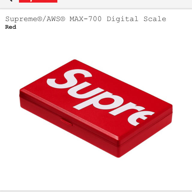 Supreme(シュプリーム)のSupreme AWS メンズのファッション小物(その他)の商品写真