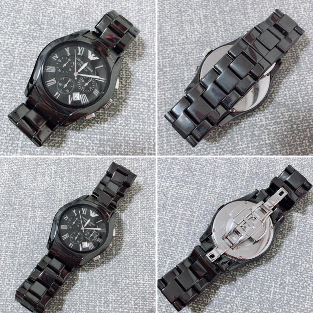 Emporio Armani(エンポリオアルマーニ)のARMANIクロノグラフ 腕時計 メンズ メンズの時計(腕時計(アナログ))の商品写真