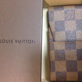 ルイヴィトン(LOUIS VUITTON)のルイビトン シガレットケース ダミエ(モバイルケース/カバー)