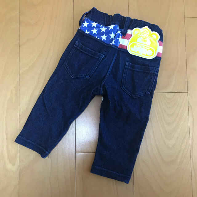 JAM(ジャム)のJAM柔らかデニムパンツ90cm キッズ/ベビー/マタニティのキッズ服男の子用(90cm~)(パンツ/スパッツ)の商品写真