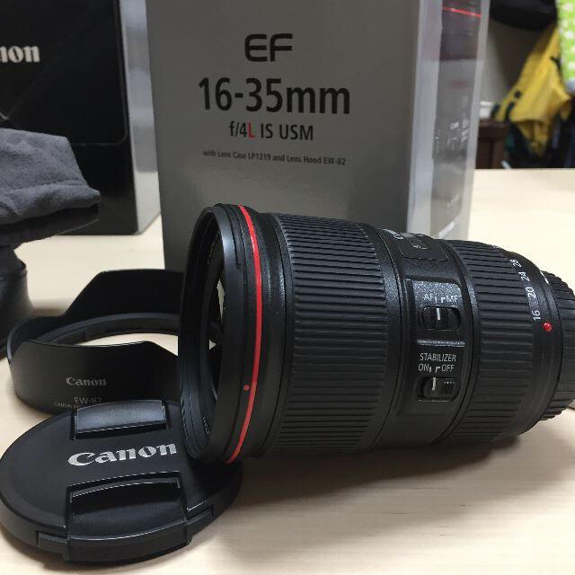 極上品　超美品 完動品　EF 16-35mm F4 L IS USM