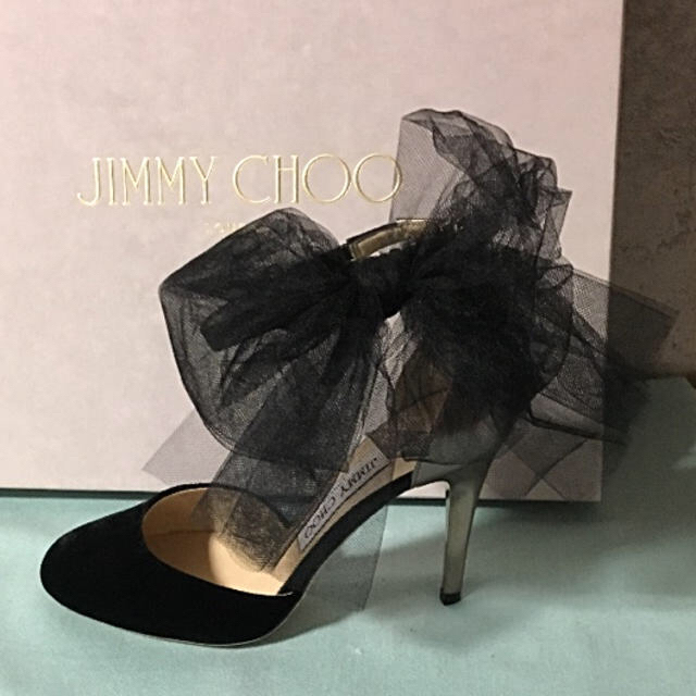 JIMMY CHOO(ジミーチュウ)の新品・日本未入荷カラー【JIMMY CHOO】リボンパンプス レディースの靴/シューズ(ハイヒール/パンプス)の商品写真