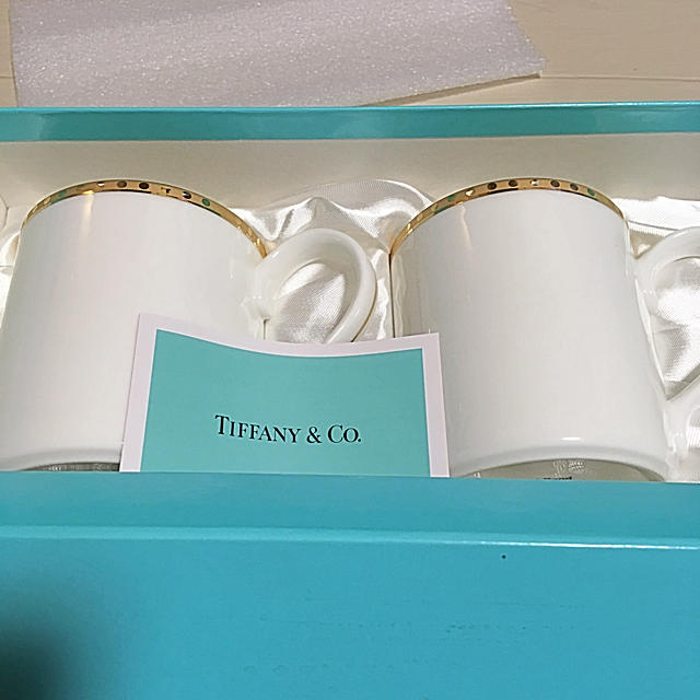 Tiffany & Co.(ティファニー)のTIFFANY&CO.のコーヒーカップ インテリア/住まい/日用品のキッチン/食器(食器)の商品写真