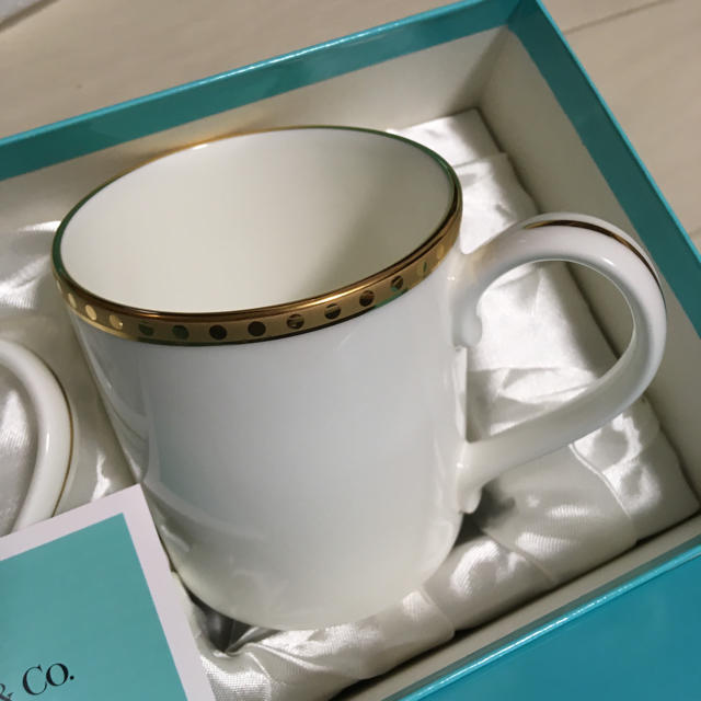 Tiffany & Co.(ティファニー)のTIFFANY&CO.のコーヒーカップ インテリア/住まい/日用品のキッチン/食器(食器)の商品写真