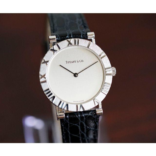 Tiffany & Co.(ティファニー)の美品 ティファニー アトラス シルバー SV925 メンズ Tiffany メンズの時計(腕時計(アナログ))の商品写真