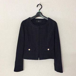 イネド(INED)のINED♡美品♡ノーカラージャケット(ノーカラージャケット)