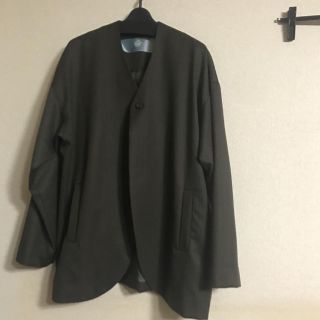 ドゥルカマラ(Dulcamara)のdulcamara 18ss よそいきノーカラーjkt(テーラードジャケット)