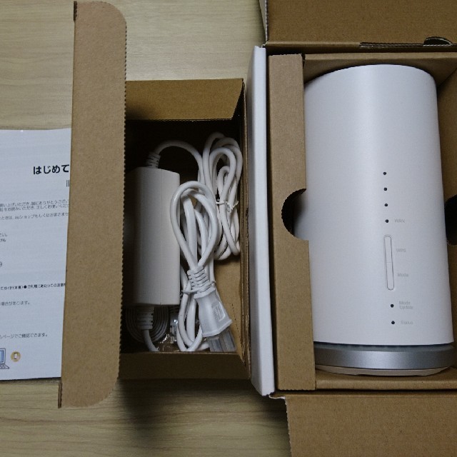 【美品】Speed Wi-Fi HOME L01s スマホ/家電/カメラのPC/タブレット(PC周辺機器)の商品写真