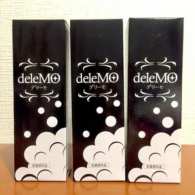 deleMO(デリーモ) 脱毛クリーム【3本セット】