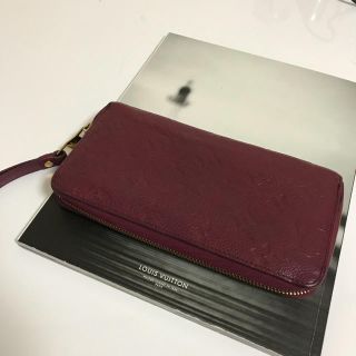 ルイヴィトン(LOUIS VUITTON)の【美品・特価】ルイ・ヴィトン アンプラント ジッピー長財布(財布)