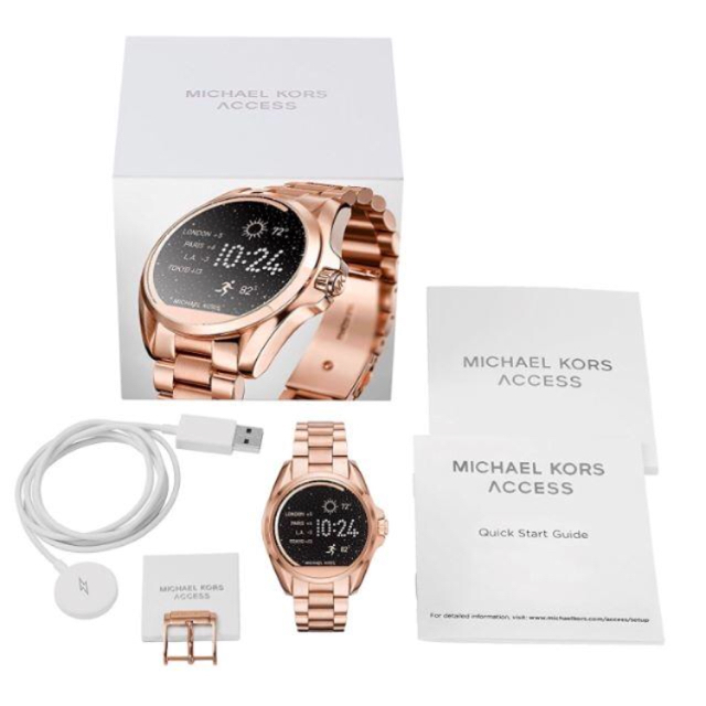 Michael Kors(マイケルコース)のマイケルコース スマートウォッチ 腕時計 ピンクゴールド 新品 レディースのファッション小物(腕時計)の商品写真