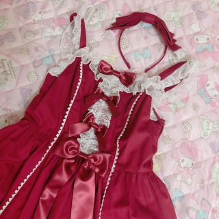 アンジェリックプリティー(Angelic Pretty)の☆プリティ jk kc セット 今だけ☆(ひざ丈ワンピース)