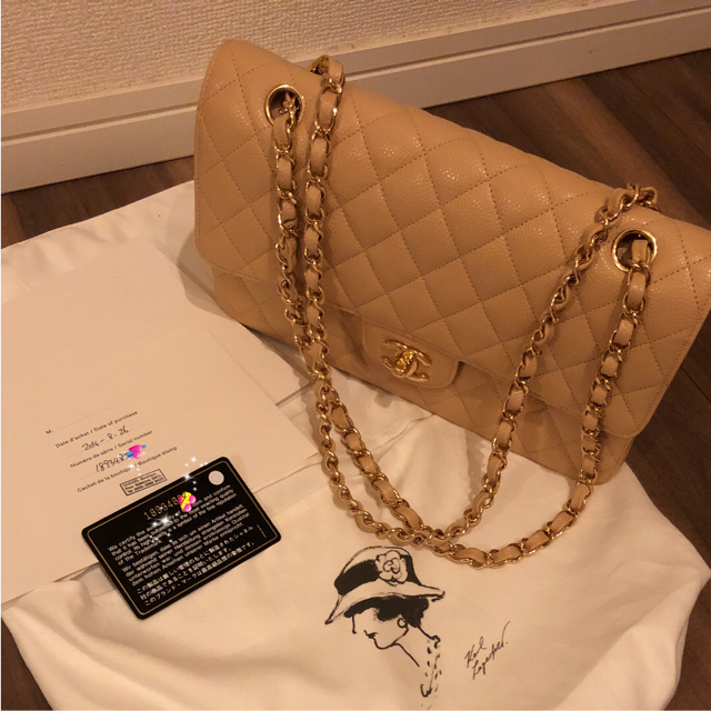 超美品❣️CHANEL　マトラッセWフラップチェーンショルダーバッグ