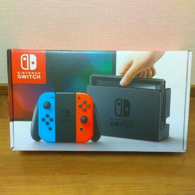 ネオンレッ Nintendo Nintendo Switch 本体 ネオンブルー/レッドの通販 