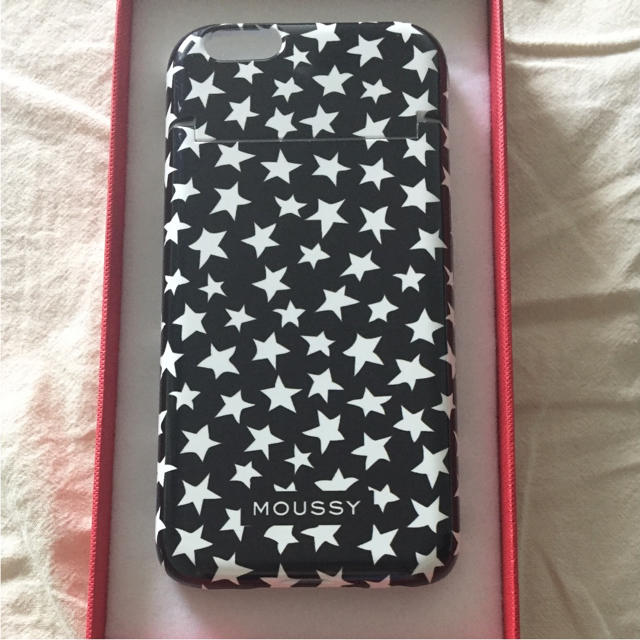 moussy(マウジー)のmoussy iPhoneケース6/6S スマホ/家電/カメラのスマホアクセサリー(iPhoneケース)の商品写真