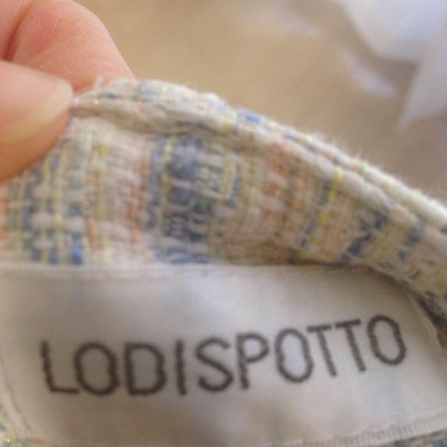 LODISPOTTO(ロディスポット)のツイード生地ショーパン レディースのパンツ(ショートパンツ)の商品写真