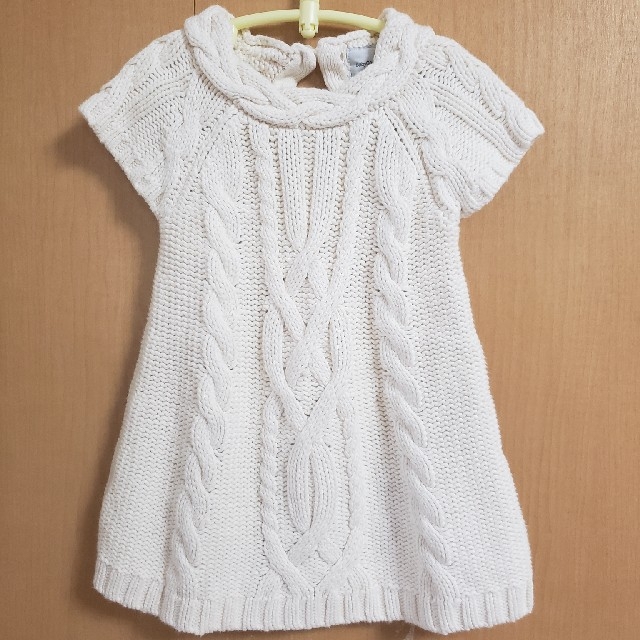 babyGAP(ベビーギャップ)のベビーGAP　ニットワンピース　70㎝ キッズ/ベビー/マタニティのベビー服(~85cm)(ワンピース)の商品写真