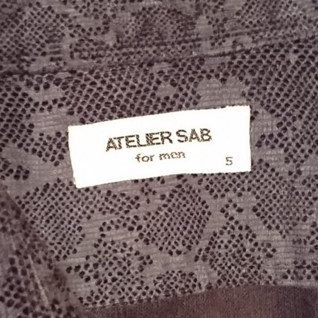 ATELIER SAB(アトリエサブ)のアトリエサブ シャツ パイソン柄 メンズのトップス(シャツ)の商品写真