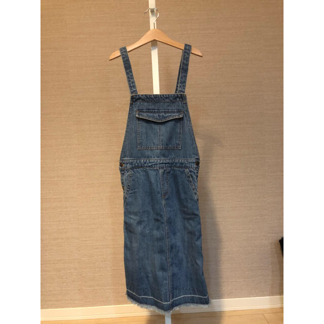 ZARA KIDS(ザラキッズ)のデニムワンピ キッズ/ベビー/マタニティのキッズ服女の子用(90cm~)(ワンピース)の商品写真