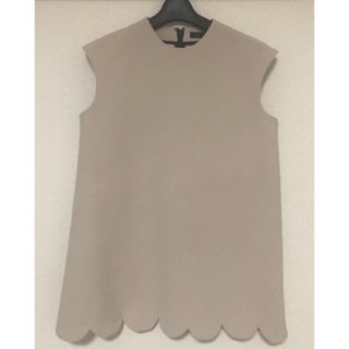 バーニーズニューヨーク(BARNEYS NEW YORK)のYOKO CHAN ヨーコチャン スカラップ ブラウス(シャツ/ブラウス(半袖/袖なし))