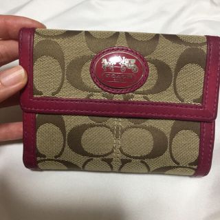 コーチ(COACH)のCOACH コーチ 二つ折り財布 シグネチャー(財布)