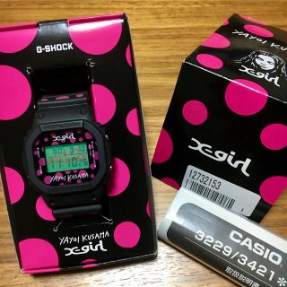 X-girl - X-girl × 草間彌生 × G-SHOCK 腕時計の通販 by くま ...