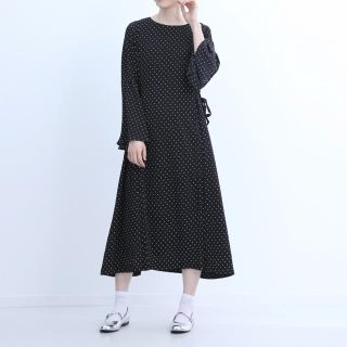 メルロー(merlot)のmerlot plus ドットワンピース 新品 未使用 メルロー(ミニワンピース)