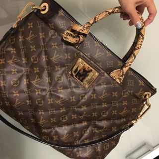 Louis Vuitton エキゾチック　キルティング　トート