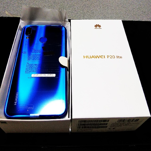 huaweip20lite 新品未使用 sim フリー