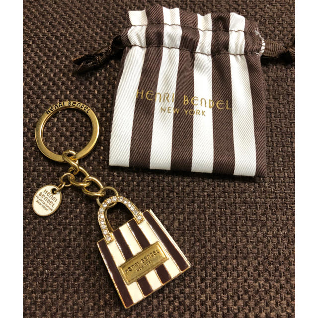 Henri Bendel ショッパーモチーフ キーホルダー