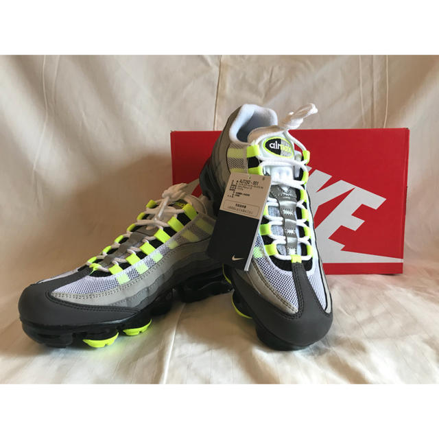 26cm Nike Air Vapormax 95 Neon Yellow