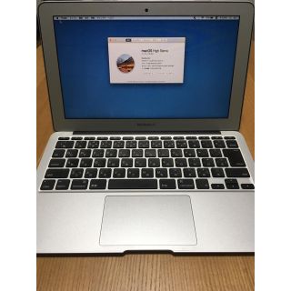 アップル(Apple)のMacBook Air mid2013 11.6インチ(ノートPC)