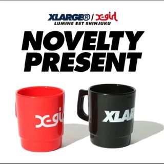 エクストララージ(XLARGE)の X-LARGE  X- GIRL ノベルティー カップセット(ノベルティグッズ)