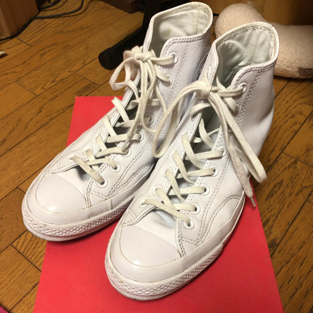 CONVERSE - コンバース チャックテイラー CT70 オールレザーホワイトの