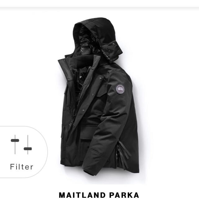 CANADA GOOSE - 最終値下!カナダグース メイトランド ブラック CANADA GOOSE - 最終値下!カナダグース メイトランド ブラック
