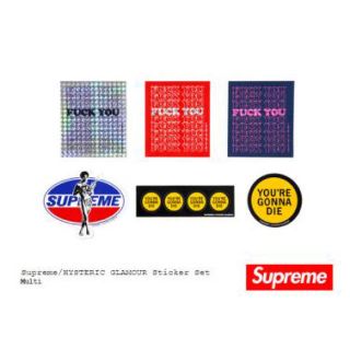 シュプリーム(Supreme)のSupreme × Hysteric glamour ステッカー hys ヒス(ステッカー)