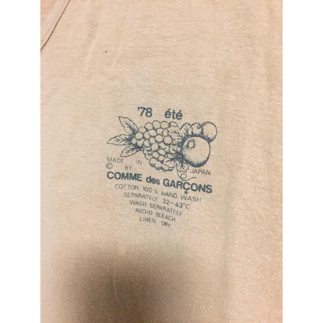 COMME des GARCONS(コムデギャルソン)のＴシャツ メンズのトップス(Tシャツ/カットソー(半袖/袖なし))の商品写真