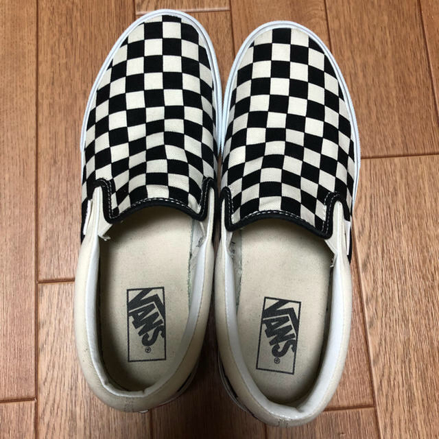 VANS(ヴァンズ)のvans スリッポン 25.5センチ メンズの靴/シューズ(スリッポン/モカシン)の商品写真