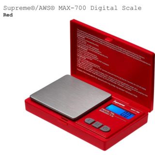 シュプリーム(Supreme)のSupreme AWS MAX-700 Digital Scale Red(調理道具/製菓道具)