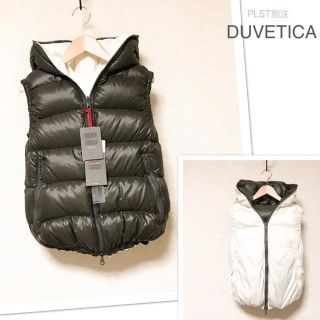 ≪超目玉☆12月≫ DUVETICAリバーシブルベスト - ダウンベスト