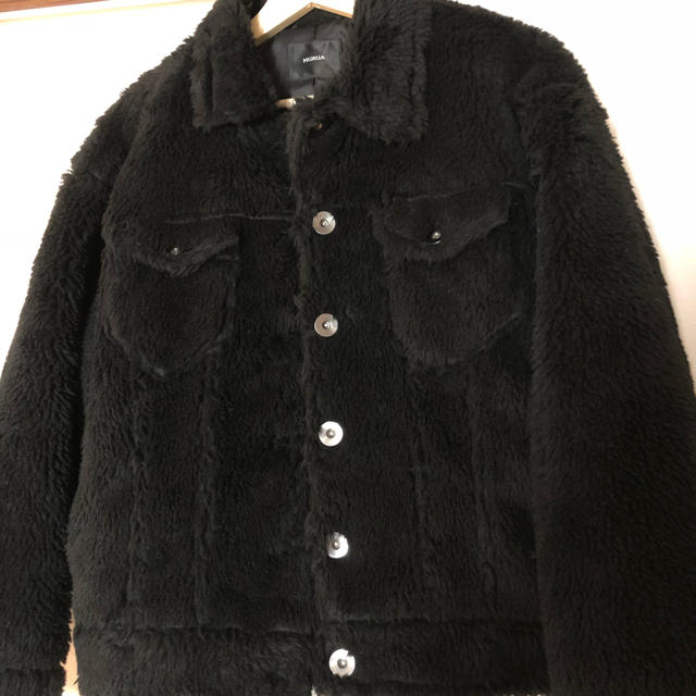 MURUA(ムルーア)のMURUA オーバーボアGジャン レディースのジャケット/アウター(Gジャン/デニムジャケット)の商品写真
