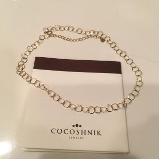 ココシュニック(COCOSHNIK)のココシュニックヘキサゴンチョーカー(ネックレス)