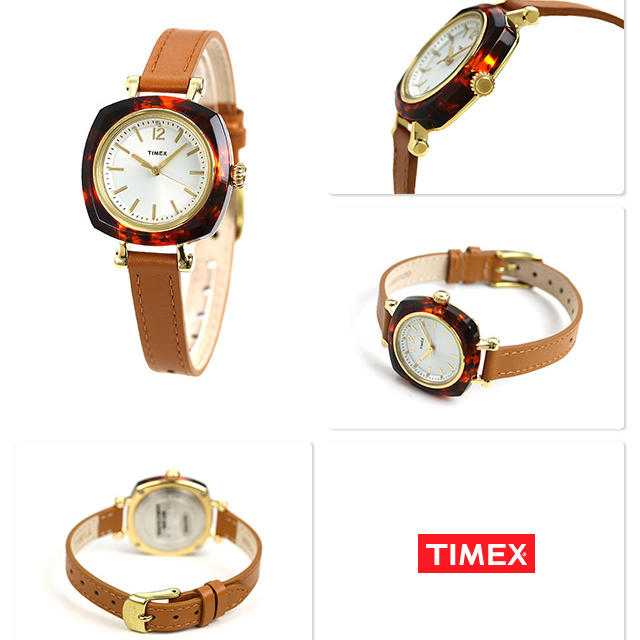 TIMEX(タイメックス)の『期間限定』出品 べっ甲タイメックス腕時計 レディースのファッション小物(腕時計)の商品写真