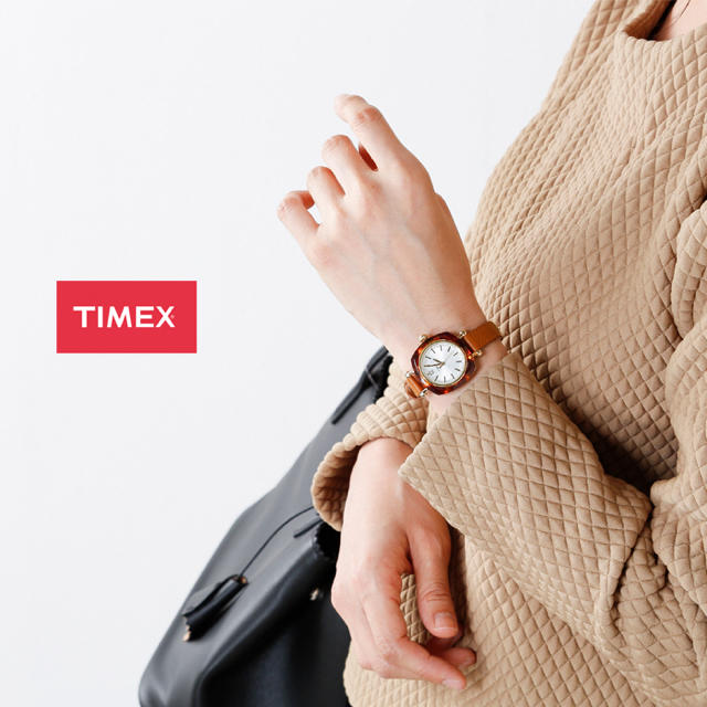 TIMEX(タイメックス)の『期間限定』出品 べっ甲タイメックス腕時計 レディースのファッション小物(腕時計)の商品写真