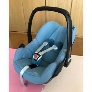 マキシコシ(Maxi-Cosi)の値下げ！◉マキシコシ ペブル◉エアバギー用アダプター付き(自動車用チャイルドシート本体)