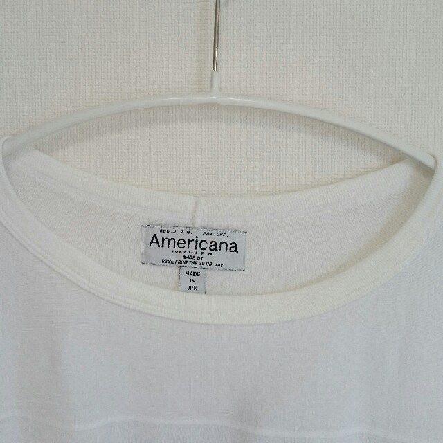 AMERICANA(アメリカーナ)の専用★セレクトショップ別注 アメリカーナ フットボールT レディースのトップス(Tシャツ(長袖/七分))の商品写真