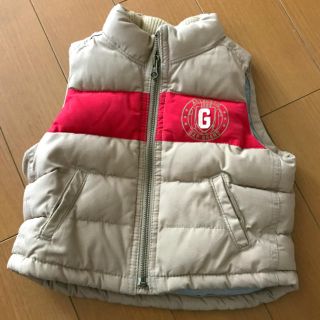 ベビーギャップ(babyGAP)の【美品】Baby GAP 中綿ベスト 80 ダウンベスト※プロフご覧ください(ジャケット/コート)