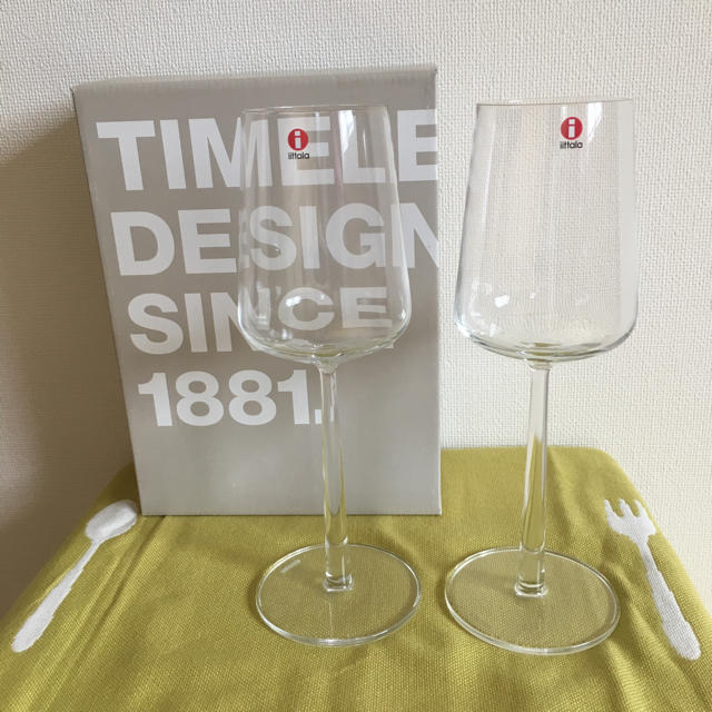 iittala(イッタラ)のイッタラ エッセンス ホワイトワイングラス インテリア/住まい/日用品のキッチン/食器(グラス/カップ)の商品写真