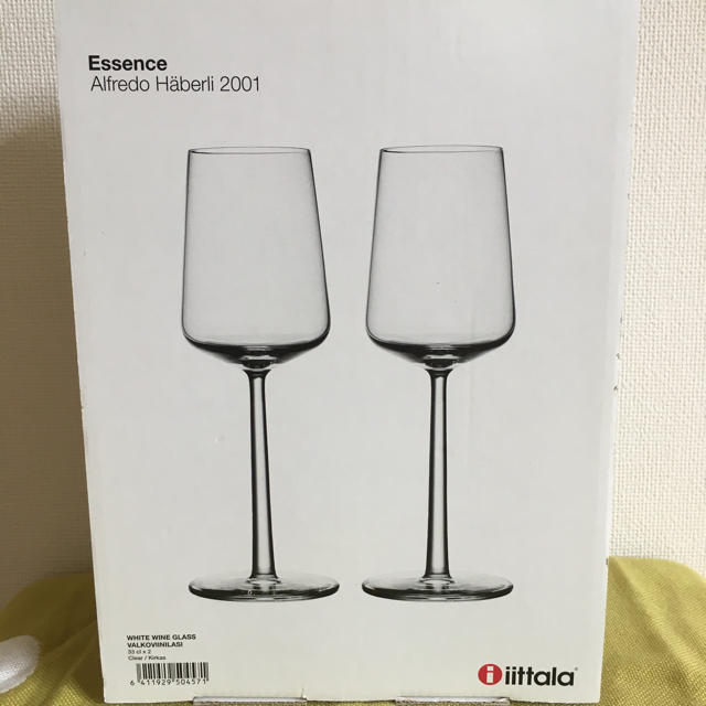 iittala(イッタラ)のイッタラ エッセンス ホワイトワイングラス インテリア/住まい/日用品のキッチン/食器(グラス/カップ)の商品写真